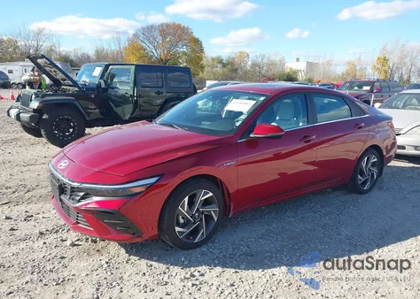 2025 Hyundai Elantra Limited from USA, damaged, VIN KMHLP4DG6SU868955